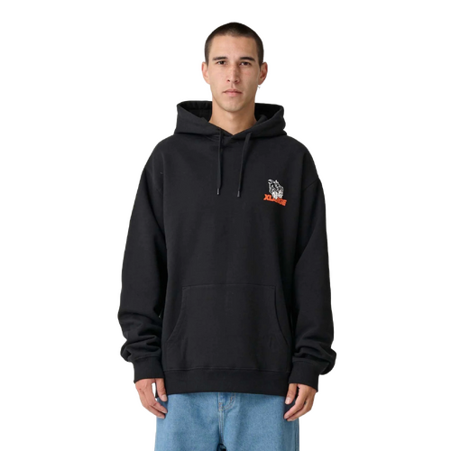 XLARGE Jumper Fire Dice Hood Solid Black [Size: Mens Medium]