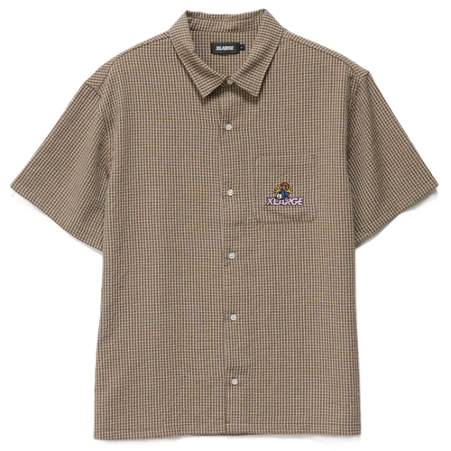 XLARGE Dice Roll Shirt Chocolate [Size: Mens Medium] [Colour: Brown]