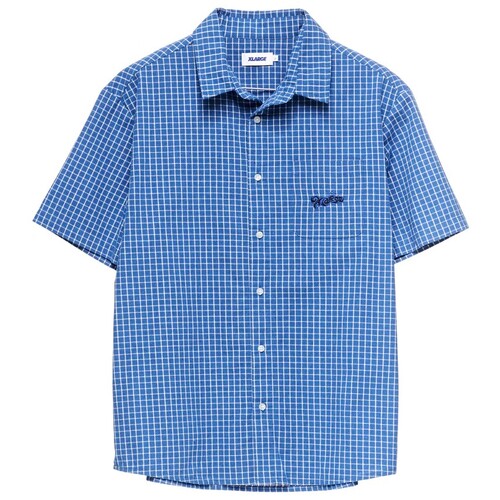 XLARGE Shirt Cheque Navy [Size: Mens Small]