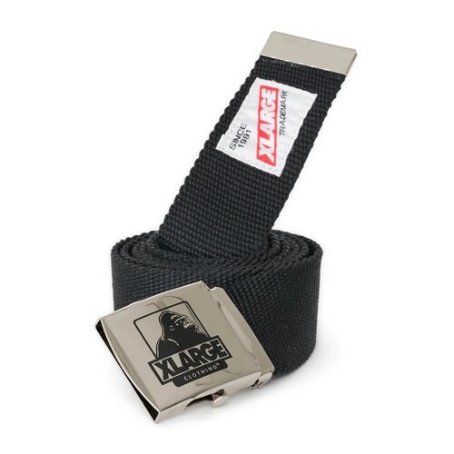 XLARGE Belt Trademark Web Black