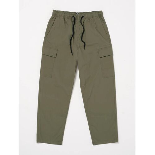 Volcom Pants Billow Tapered Cargo Elastic Waist Wintermoss [Size: Mens Small]