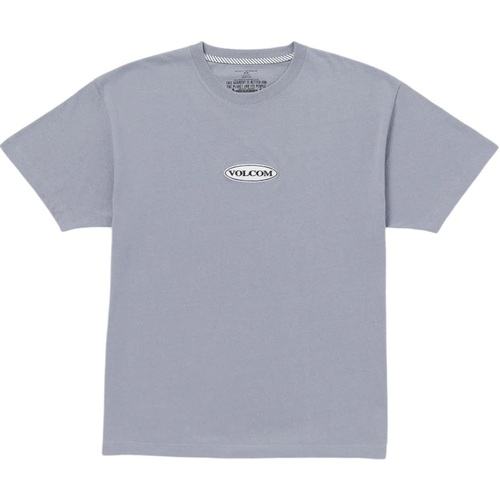 Volcom Tee Heritage Logo LSE Dusty Violet [Size: Mens Small] [Colour: Purple]