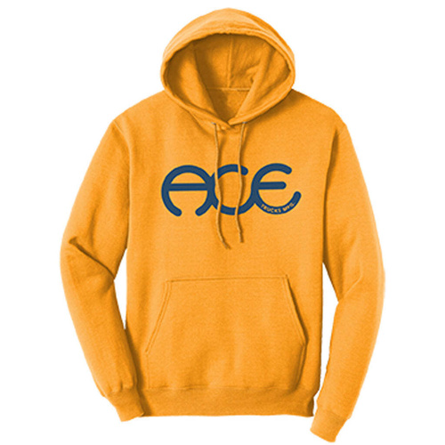 Ace Hoodie Rings Logo Gold [Size: Mens Small] [Colour: Gold]