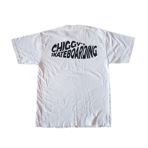 Chiggys Skateboarding Tee White