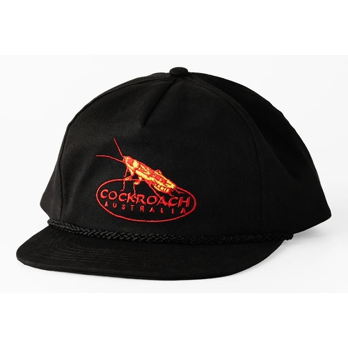 Cockroach Cap Hat Mascot Snapback Black