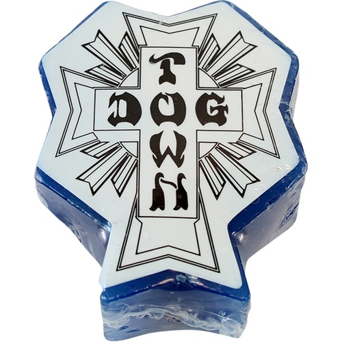 Dogtown Wax Cross Logo Blue