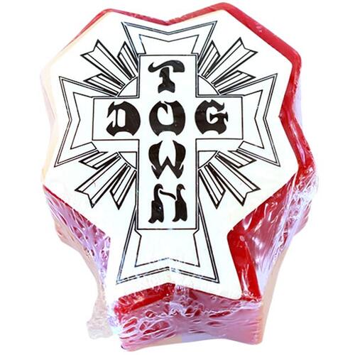 Dogtown Wax Cross Logo Red