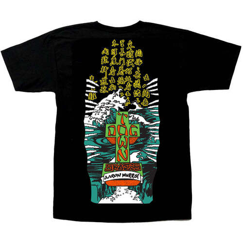 Dogtown Tee Aaron Murray Kanji Black [Size: Mens Small]