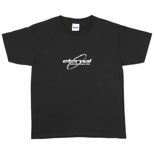 Eternal Youth Tee Barbed Wire Black [Size: Youth 14/Large]