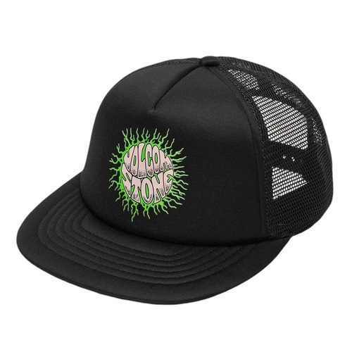 Volcom Hat Too Fast Cheese Trucker Black