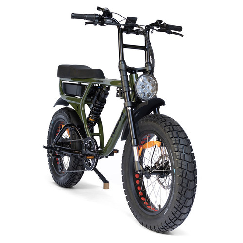 fatboy Electric Bike The Scrambler V2 Jungle Green