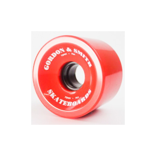 G&S Wheels Traditional 70mm 78a Red