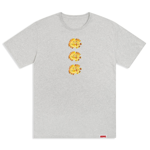 Hopps Tee 3 Lions Ash [Size: Mens Large]