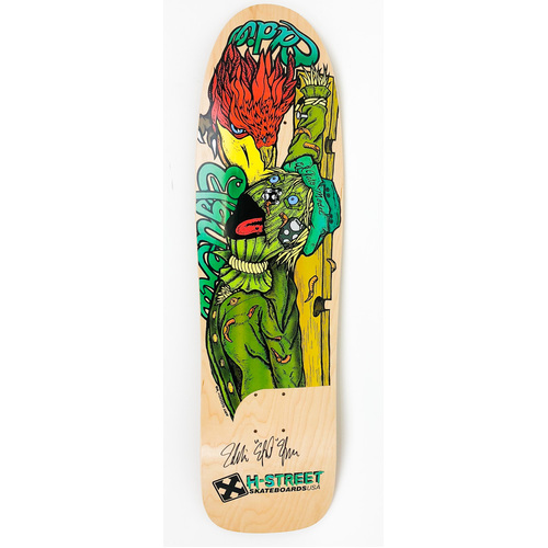 H-Street Deck El Gato Scarecrow CS 9.0 Signed by El Gato