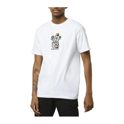 Vans Tee Sprouting White [Size: Mens Small]