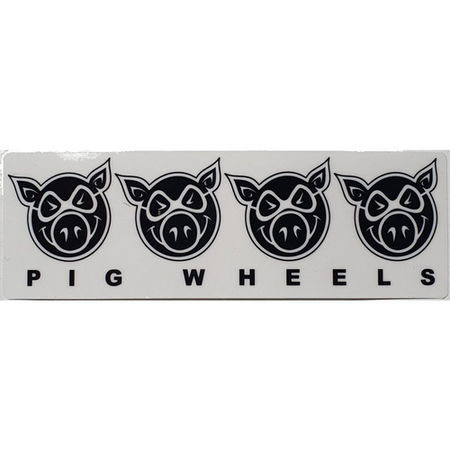 Pig Sticker Strip Single