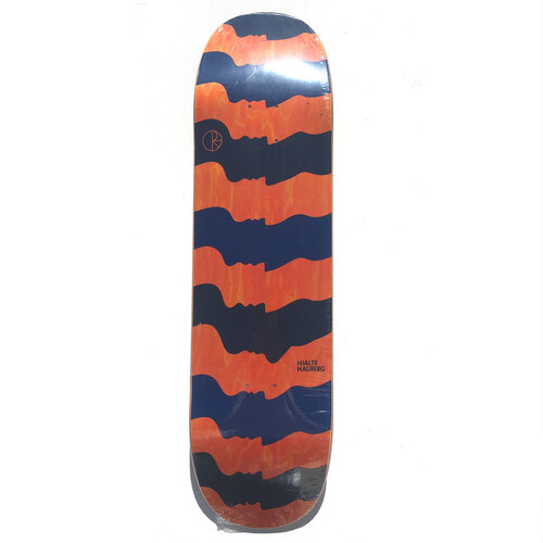 Polar Skate Co. Deck Some Noses 8.5 P2 Black/Blue Orange Stain