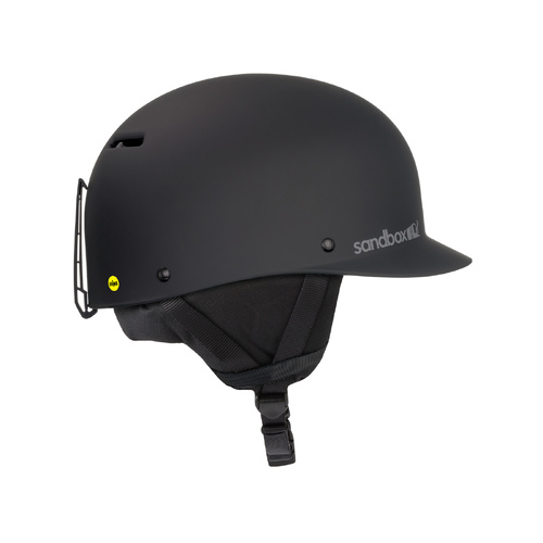 Sandbox Helmet Classic 2.0 Snow Mips Black [Size: Youth] [Colour: Black]