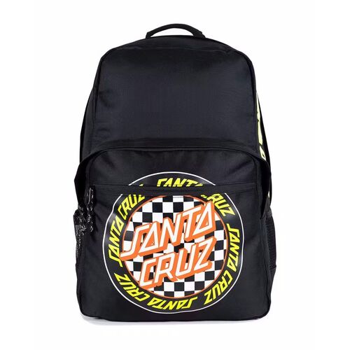 Santa Cruz Bag Outer Ring Check Dot Backpack Black