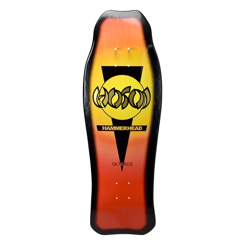 HOSOI Deck HAMMERHEAD DOUBLE KICK SUNBURST 10.25 x 31