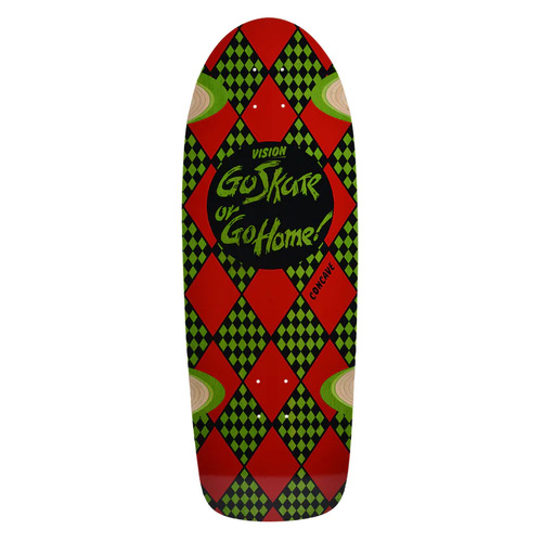 Vision Deck Go Skate or Go Home 10.25 x 30 Lime