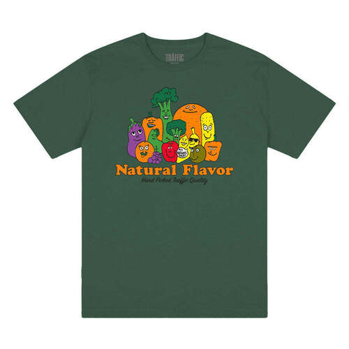 Traffic Tee All Natural Forest  [Size: Mens Medium] [Colour: Green]