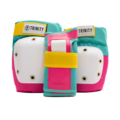 Trinity Youth Pad Pack Teal Pink Yellow [Size: L-XL]