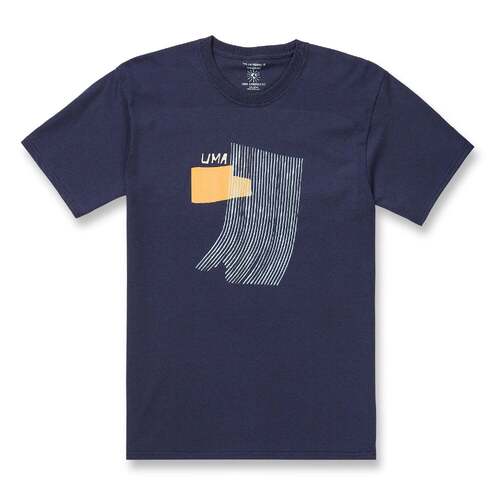 Uma Tee Cascade Navy [Size: Mens Small]