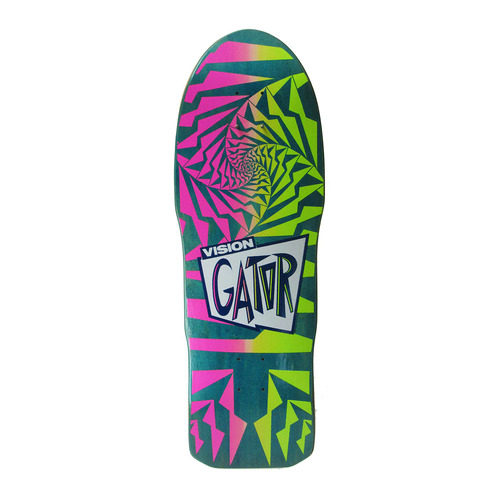 Vision Deck Gator II Modern Concave Turquoise Stain 10.0