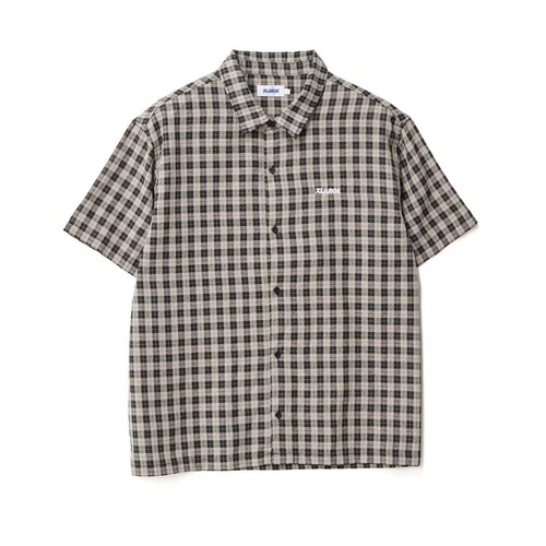 XLARGE Shirt 91 Oxford SS Tan/Black [Size: Mens Medium]