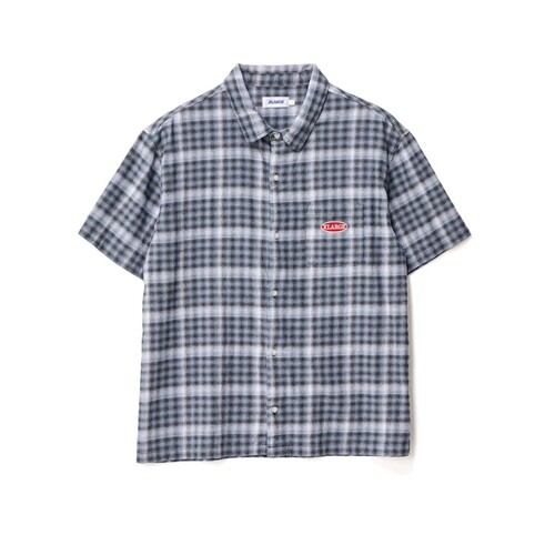 XLARGE Shirt Hound Check SS Blue [Size: Mens Medium] [Colour: Blue]