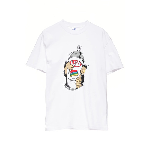 XLARGE Tee Spray White [Size: Mens Small]